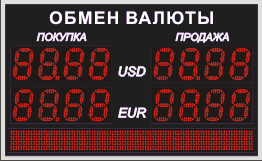 Табло валют №2